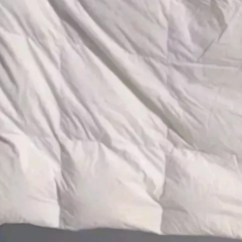 Ralph Lauren goose down King comforter duvet square quilted
